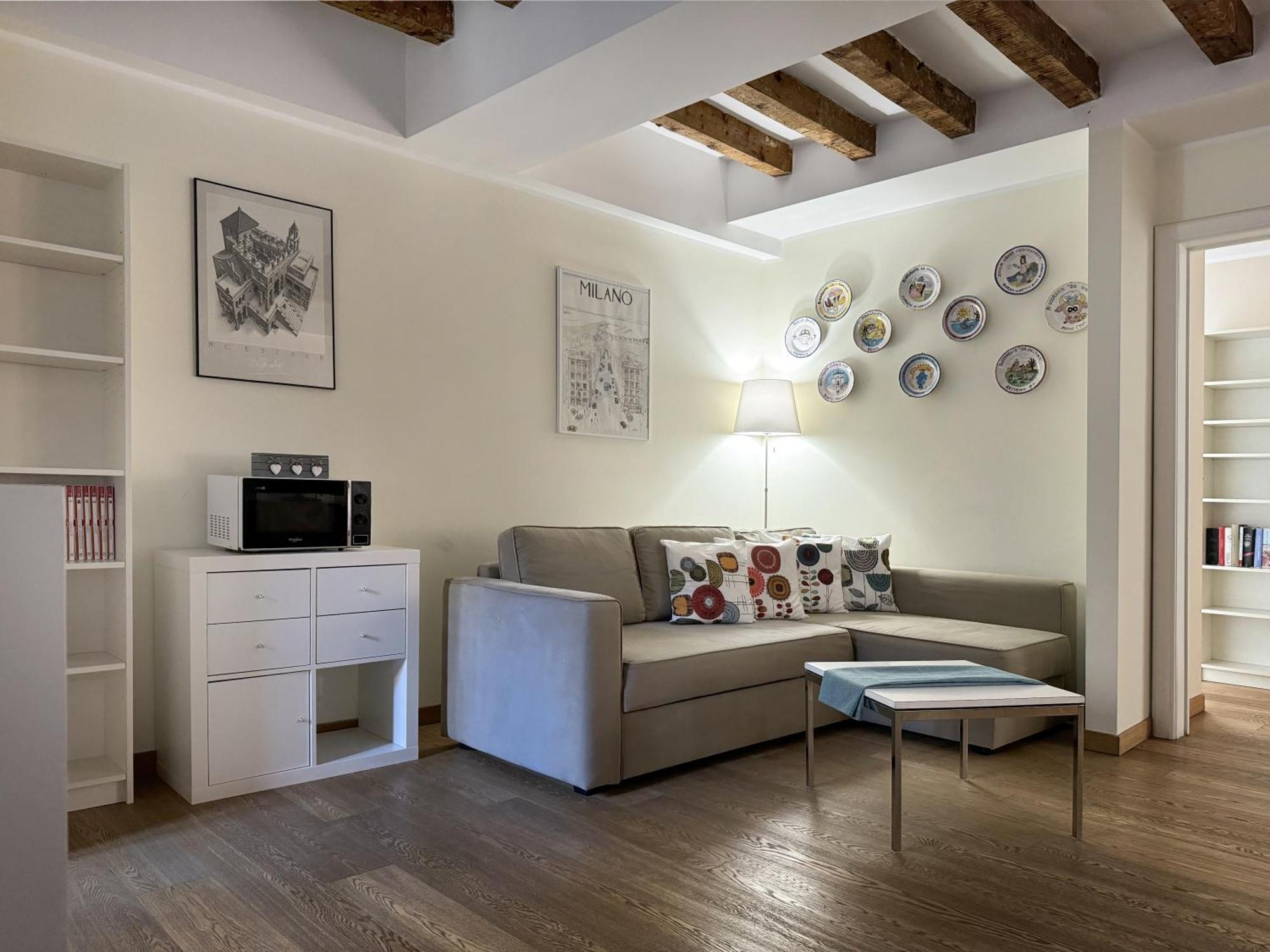 Appartamento Joivy Cosy Ticinese Retreat 1-bed Flat Near The Duomo *